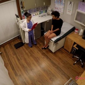 Cute Fit Ebony Teen Jackie Banes Girl Gets Examined By Doctor Lilith Rose Who Call In Doctor Tampa