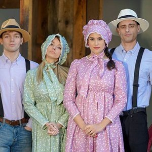 Busty Step Moms Pristine Edge & Penny Barber Swap And Bang Hard Their Amish Step Sons - MomSwap